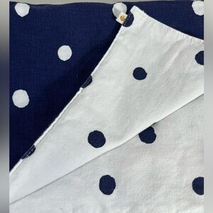 Kate Spade charlotte street polka Dot Placemats Blue and White set of 4